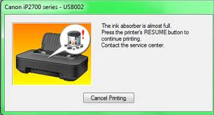 Canon printer reset 5B00 5B01 P07 P08 E07 E08